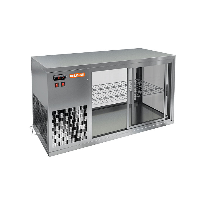 Настольная холодильная витрина HICOLD VRL 1300 L
