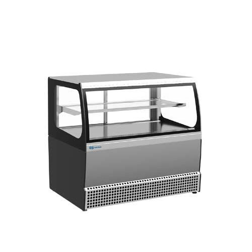 Витрина кондитерская KAYMAN KВК-950М кассовая люкс нержавейка